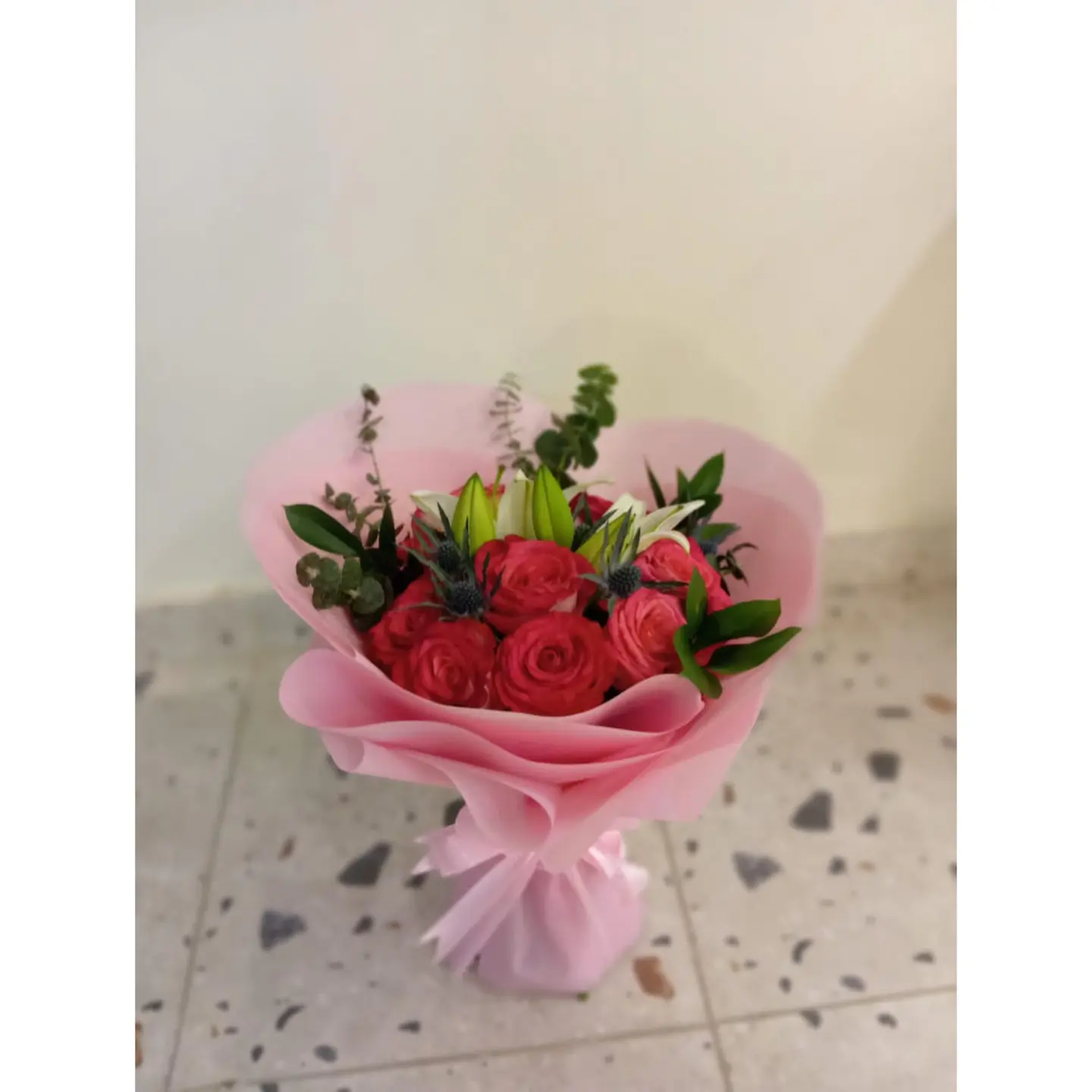 Pink Rose Bouquet B13