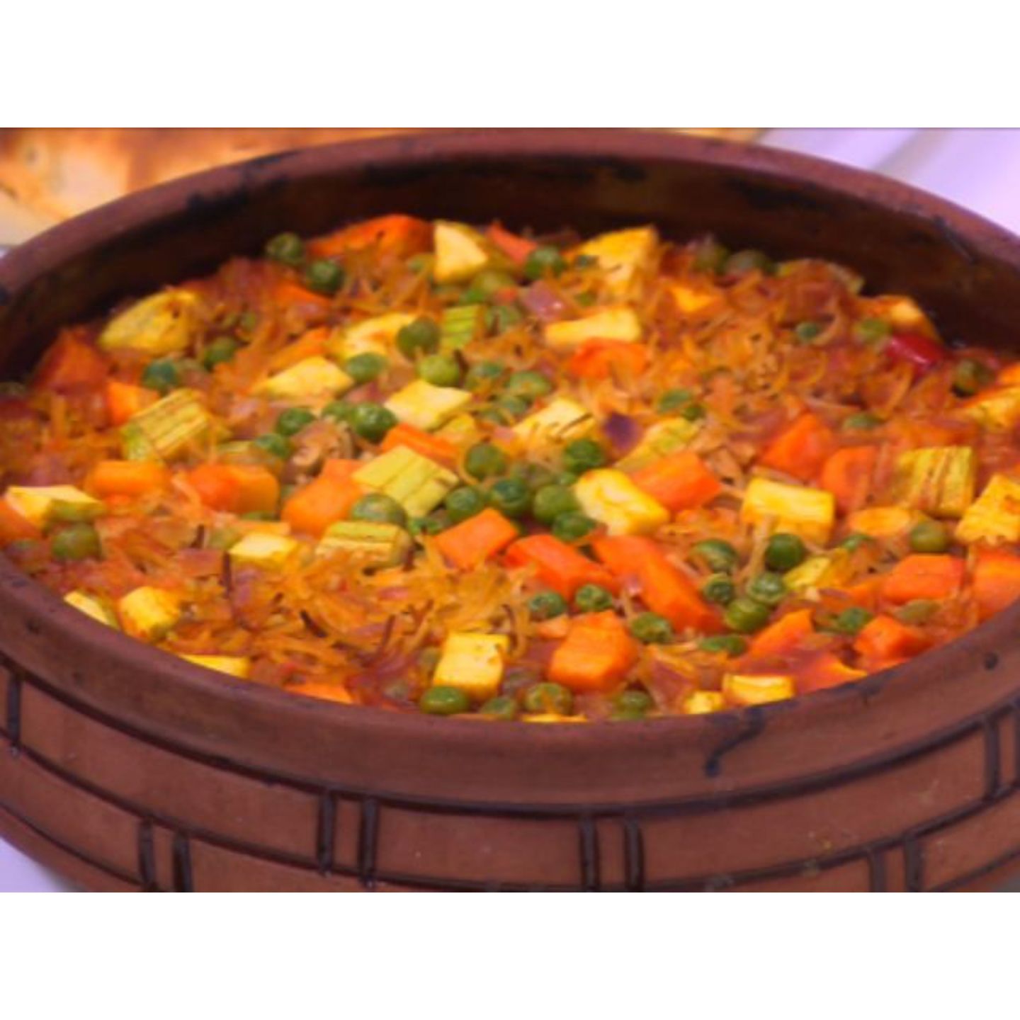 صحن خضار سادة