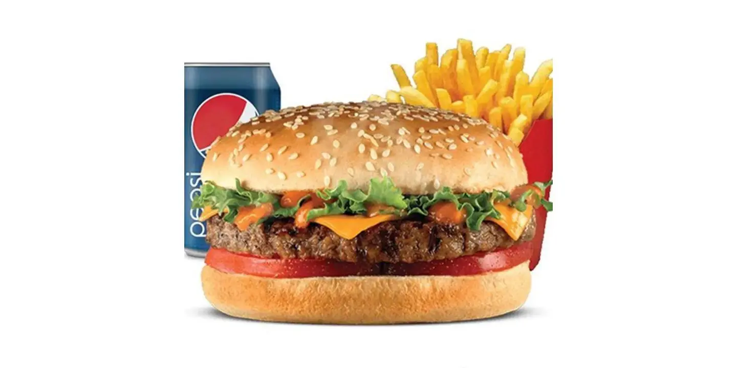 Regular Beef Burger Meal