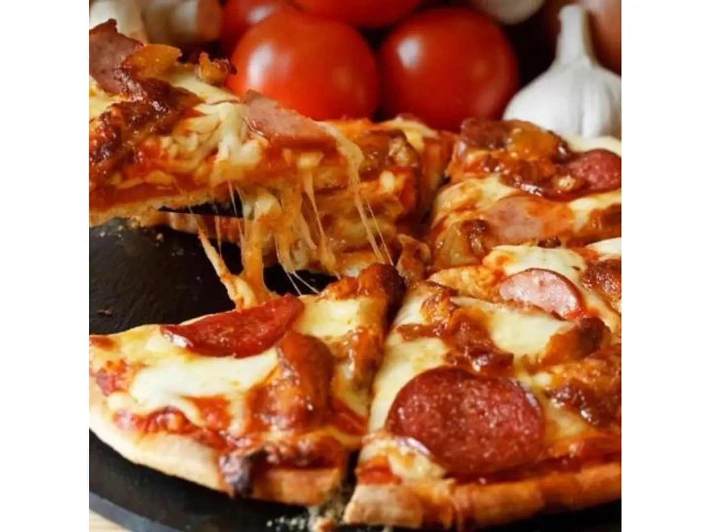 Chicken Pieces Pepperoni Pizza