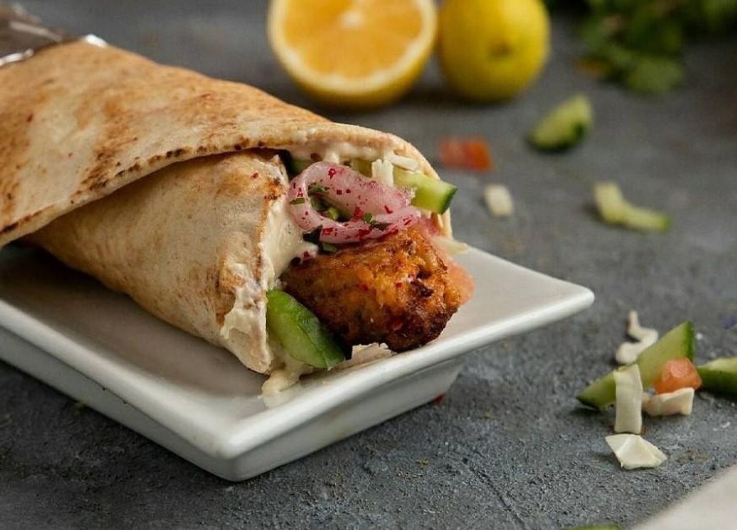 Chicken Kebab Sandwich