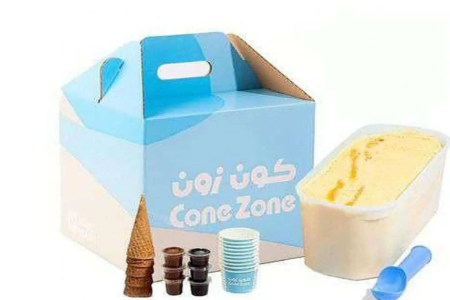 ٥لتر ايس كريم + إضافات