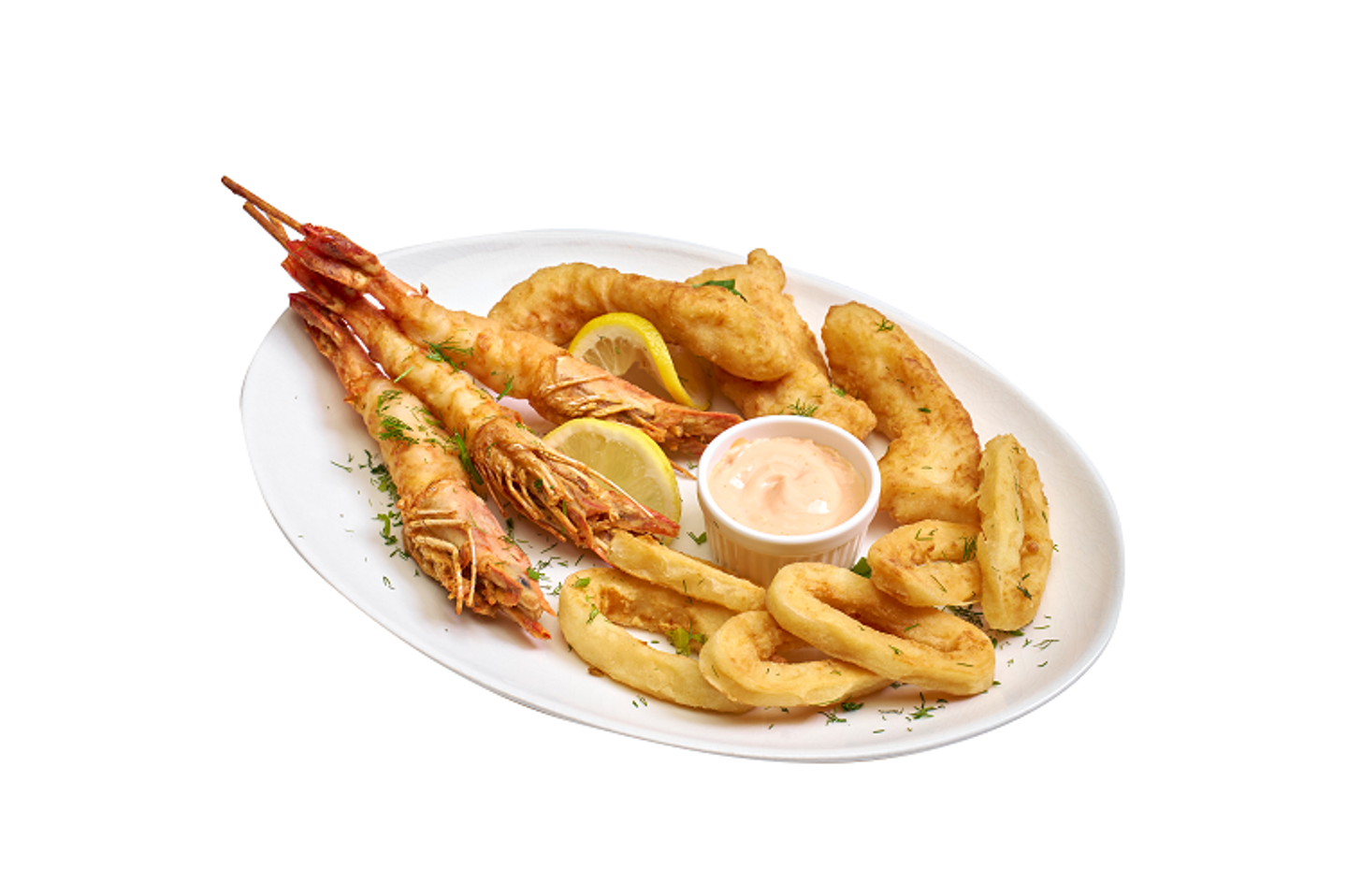 Mix Fried Seafood