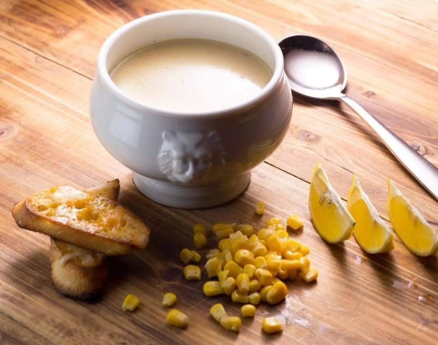 شوربة دجاج بالكريمة