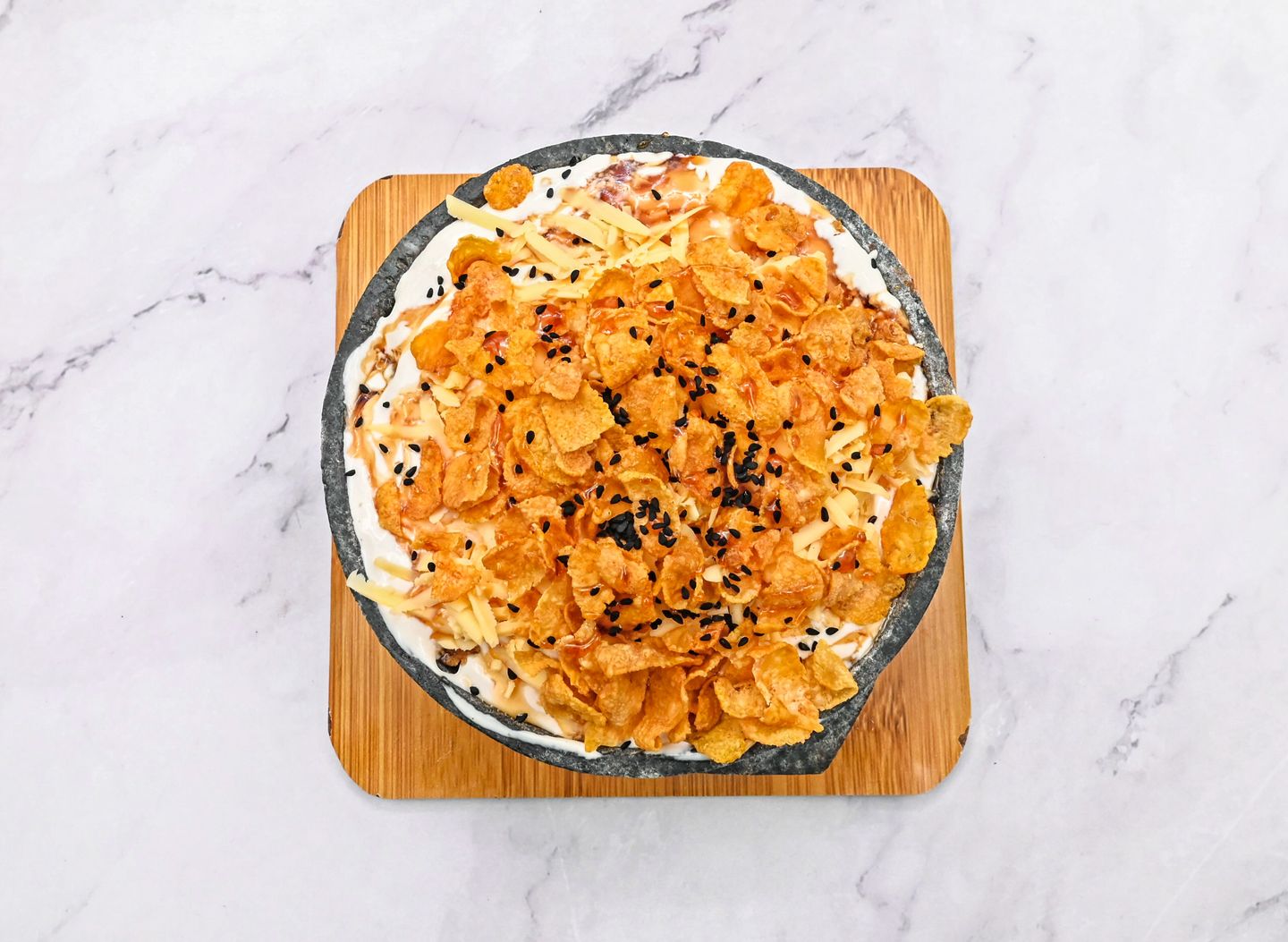 Royal Areekah  With Cheese And Corn Flakes