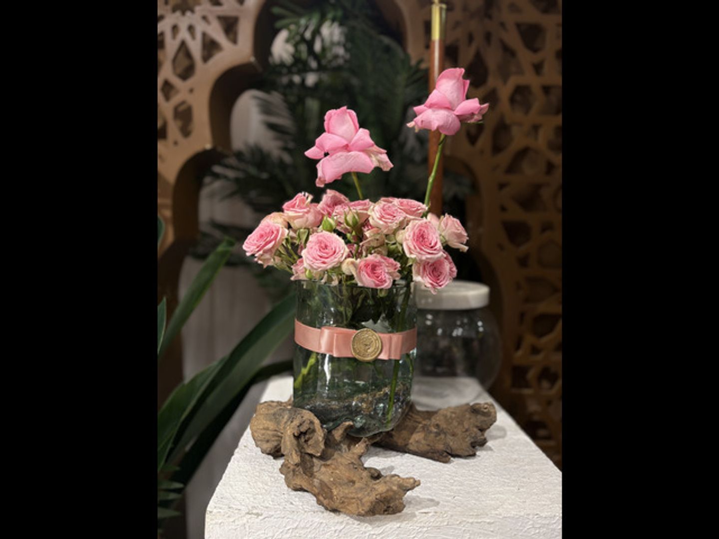 Wood Vase