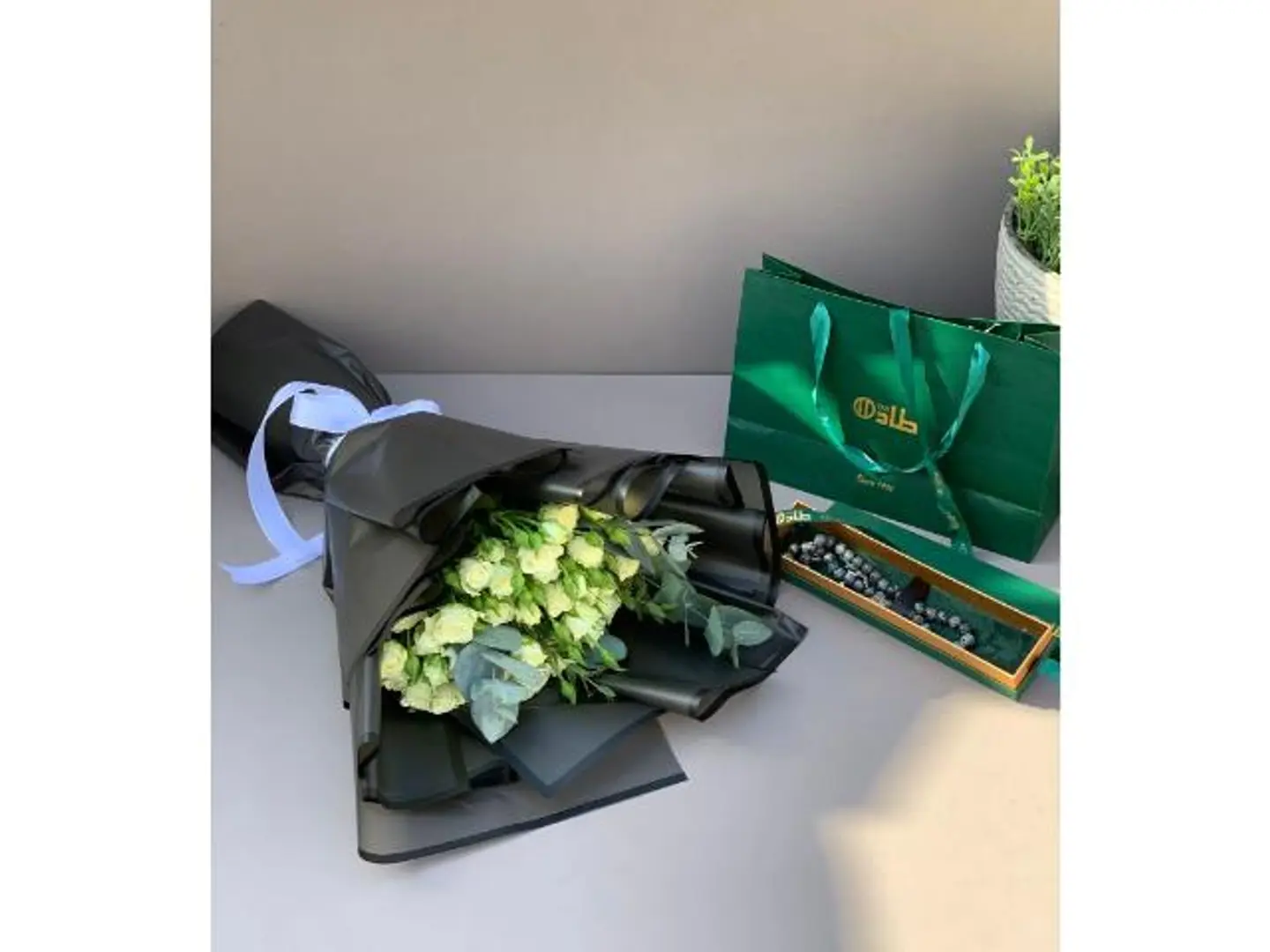 سبحه طاد مع البوكيه