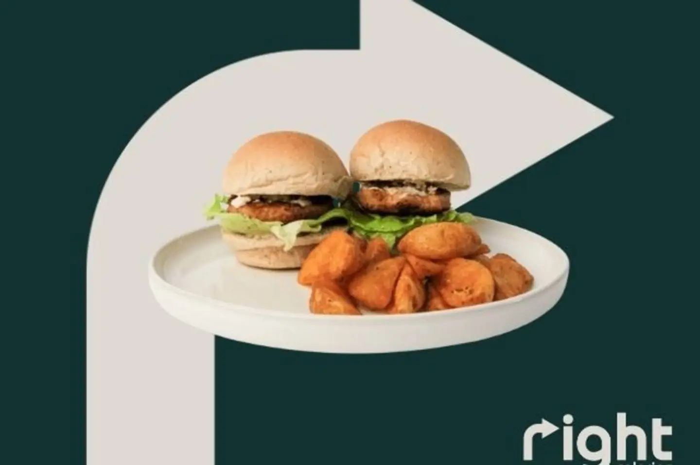 Feta Chicken Slider With Wedges