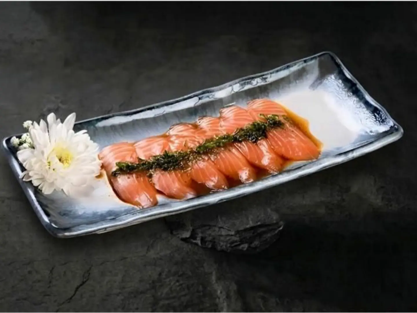 Salmon Carpaccio Salad