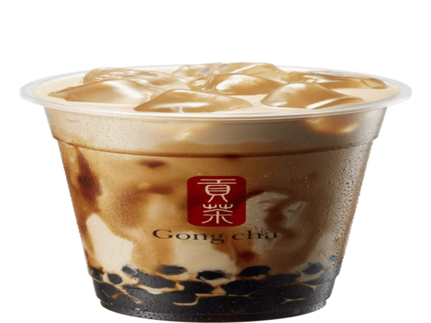 Brown Sugar Milk Tea With Boba Iced - Medium
