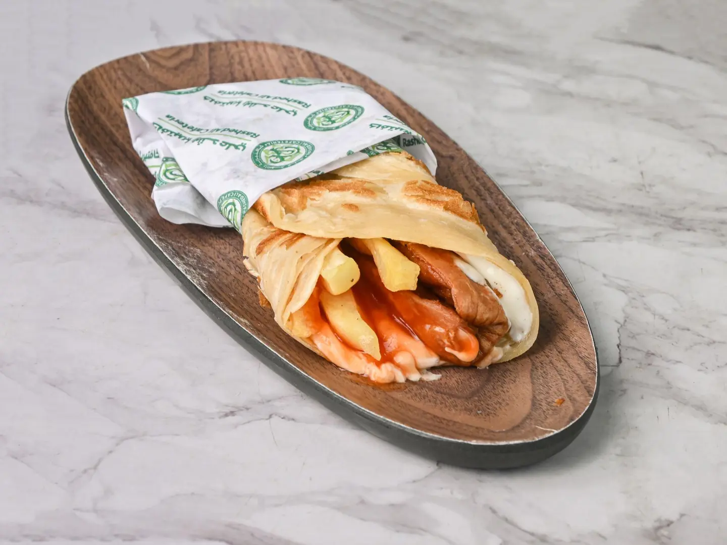 تورتيلا نقانق