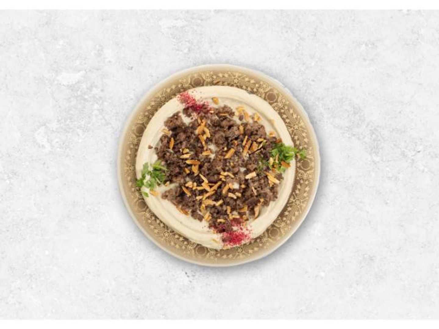 Hummus With Meat