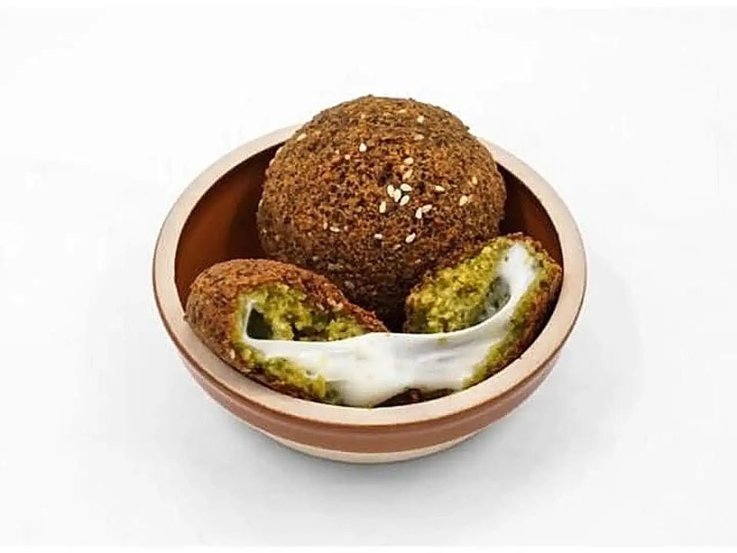 Cheese Stuffed Falafel