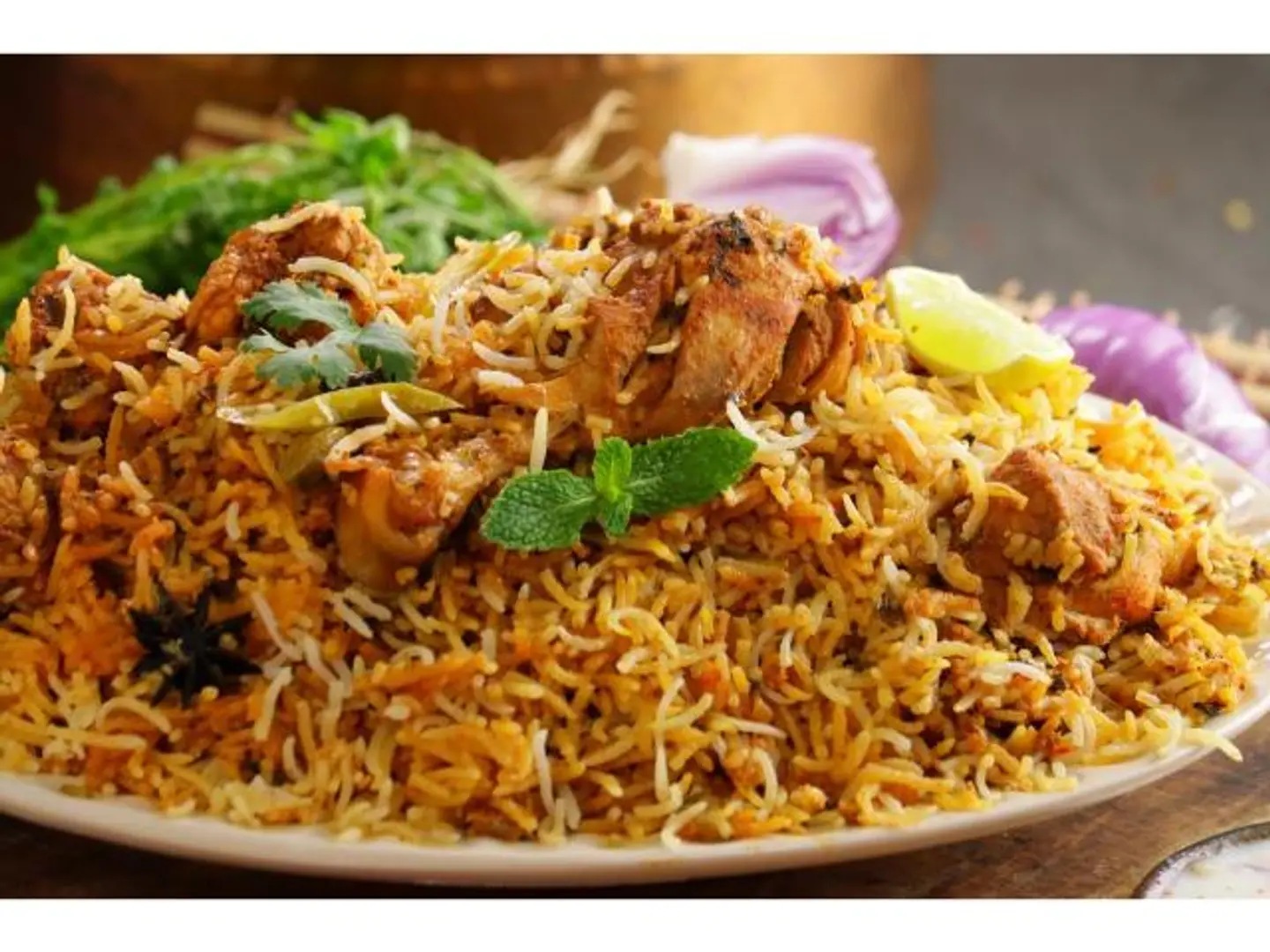 Hyderabadi Chicken Biryani
