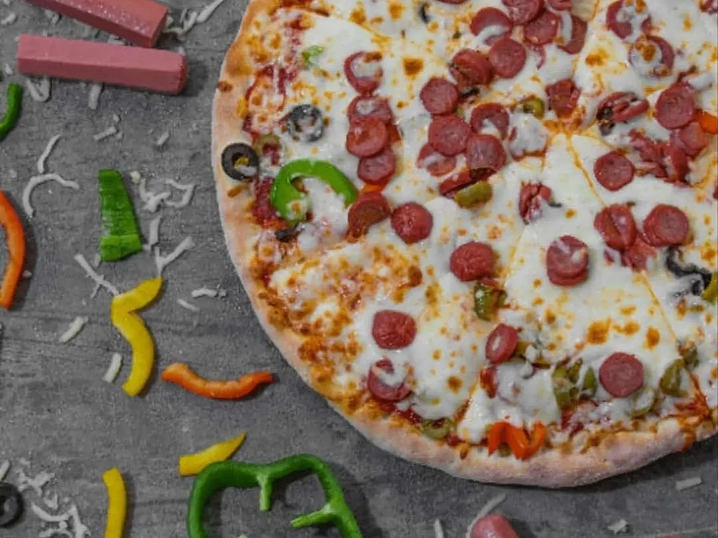 Discounted Three Medium Pizzas