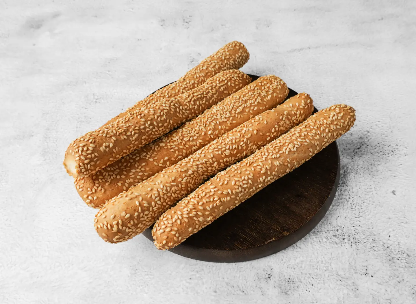 White With Sesame Rusk