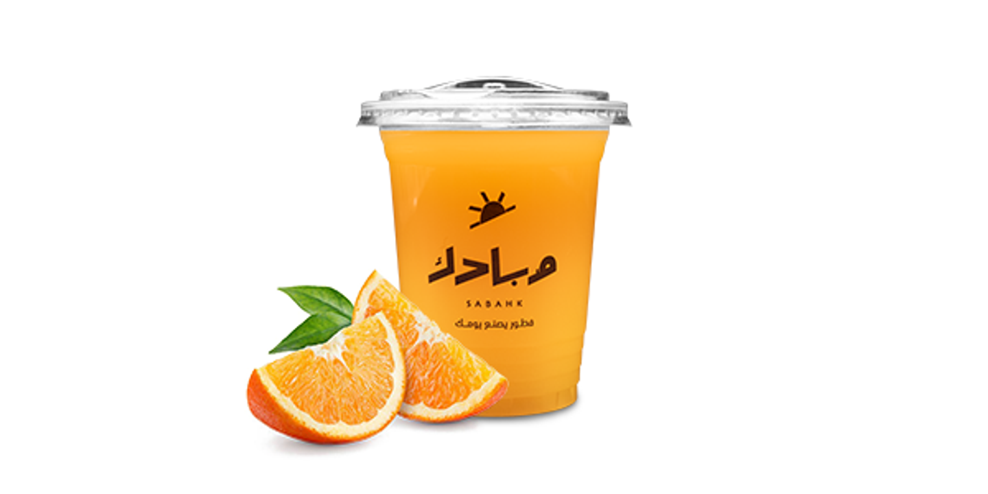 عصير برتقال طازج