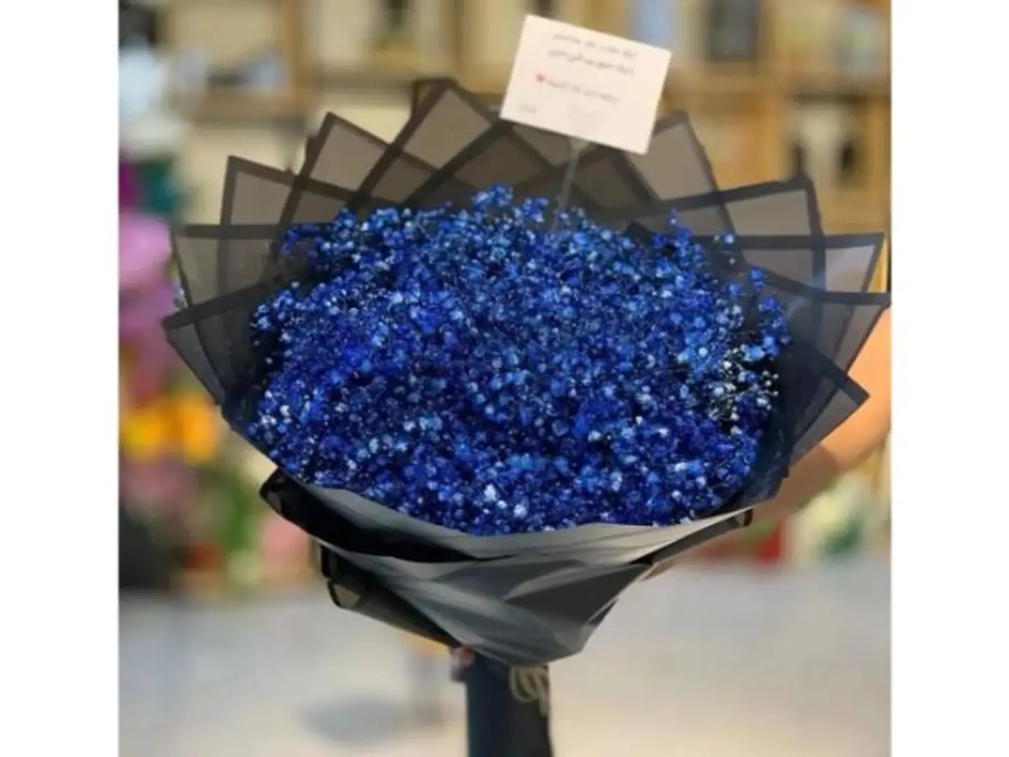 Blue Gypsum Bouquet