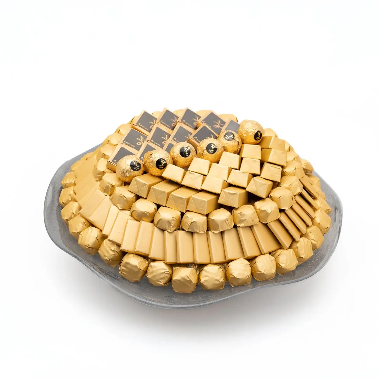 A Medium Grey Chocolate Tray