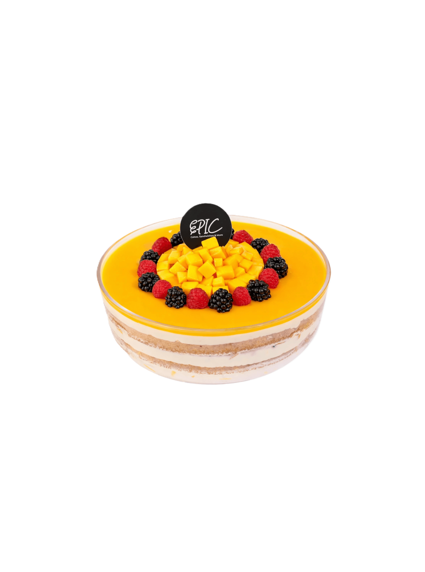 Mango And Blackberry Trifle