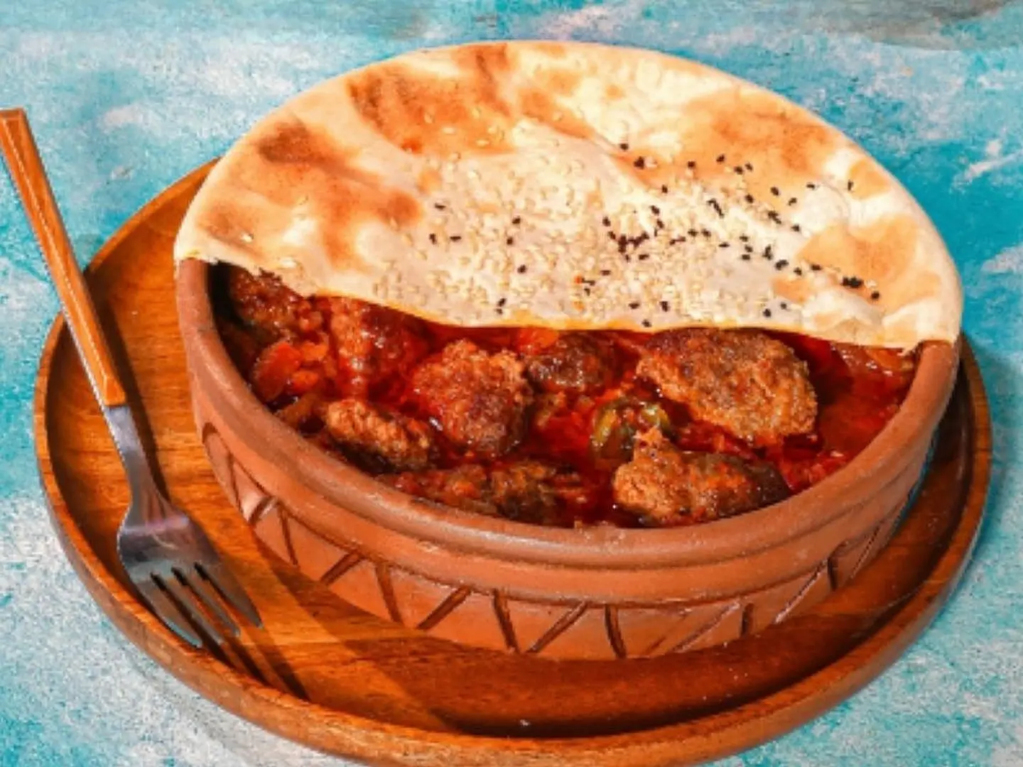 Lamb Kofta Casserole With Vegetables
