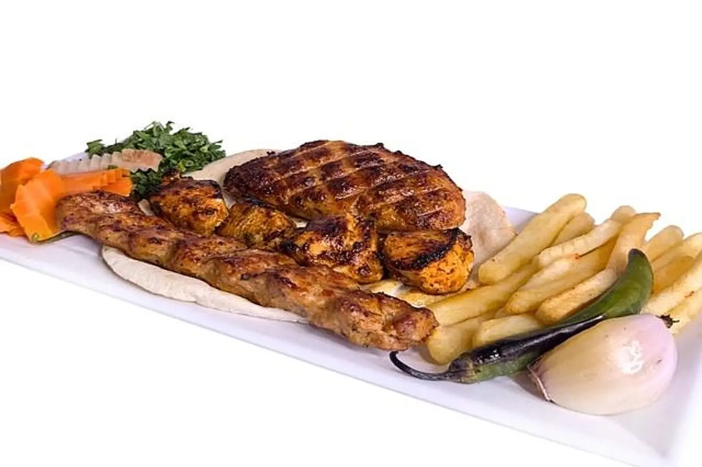 نفر دجاج مشكل