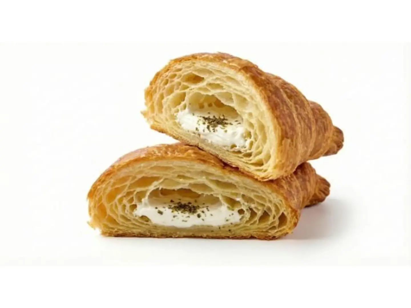 كرواسون لبنة بالزعتر