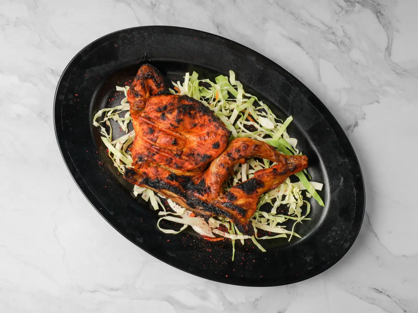 Half Charcoal Grilled Chicken Plain