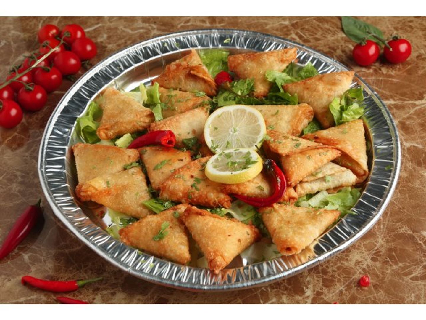 Sambosa 30 Pcs (Meat/Chicken/Cheese)