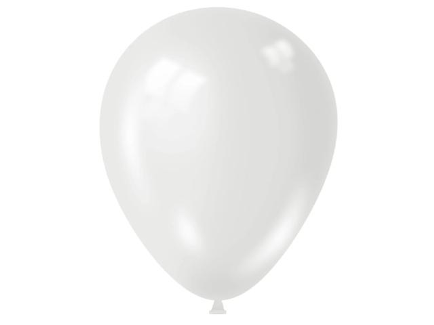 بالون هيليوم لون أبيض