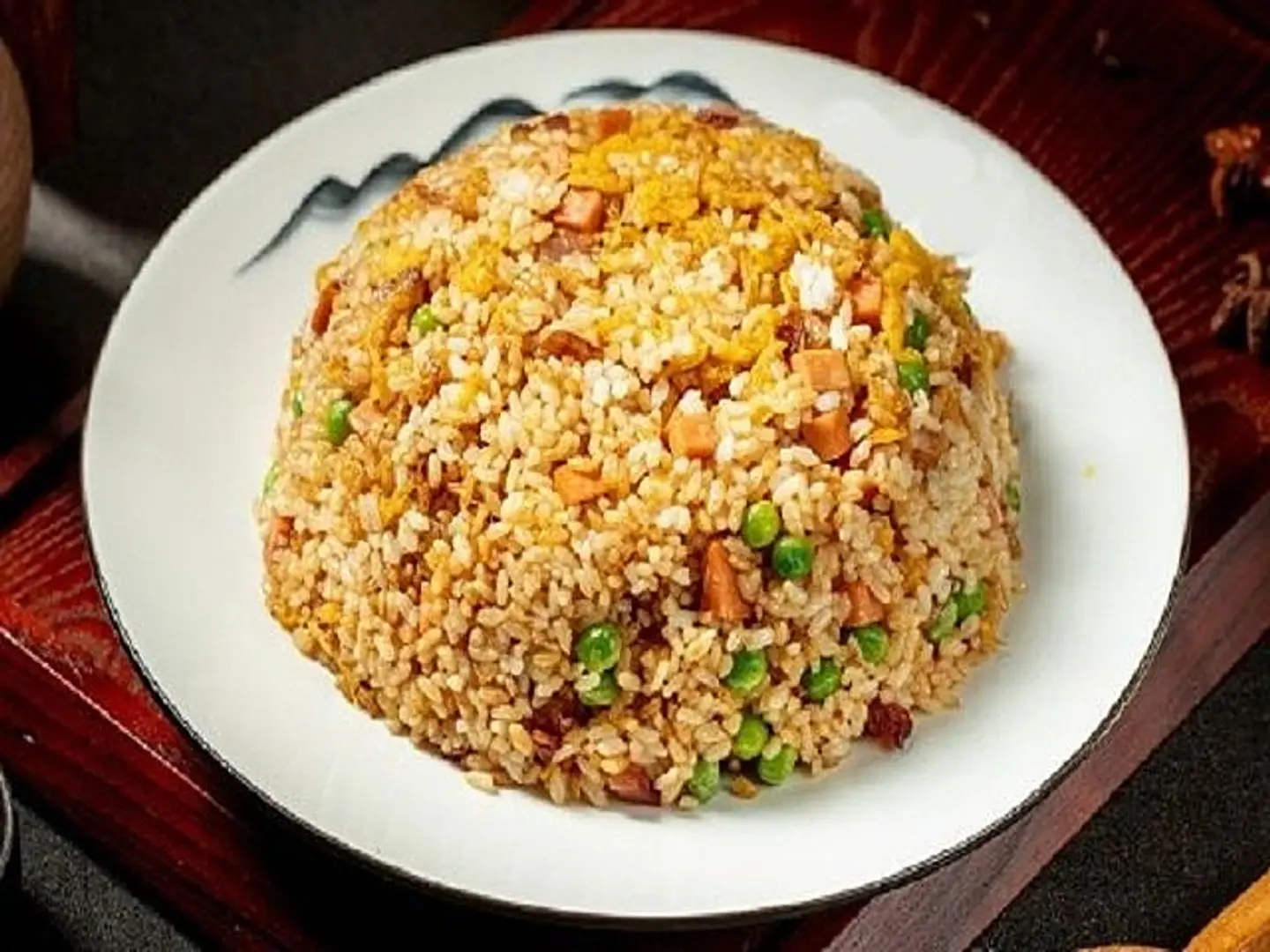 أرز مقلي بالبيض