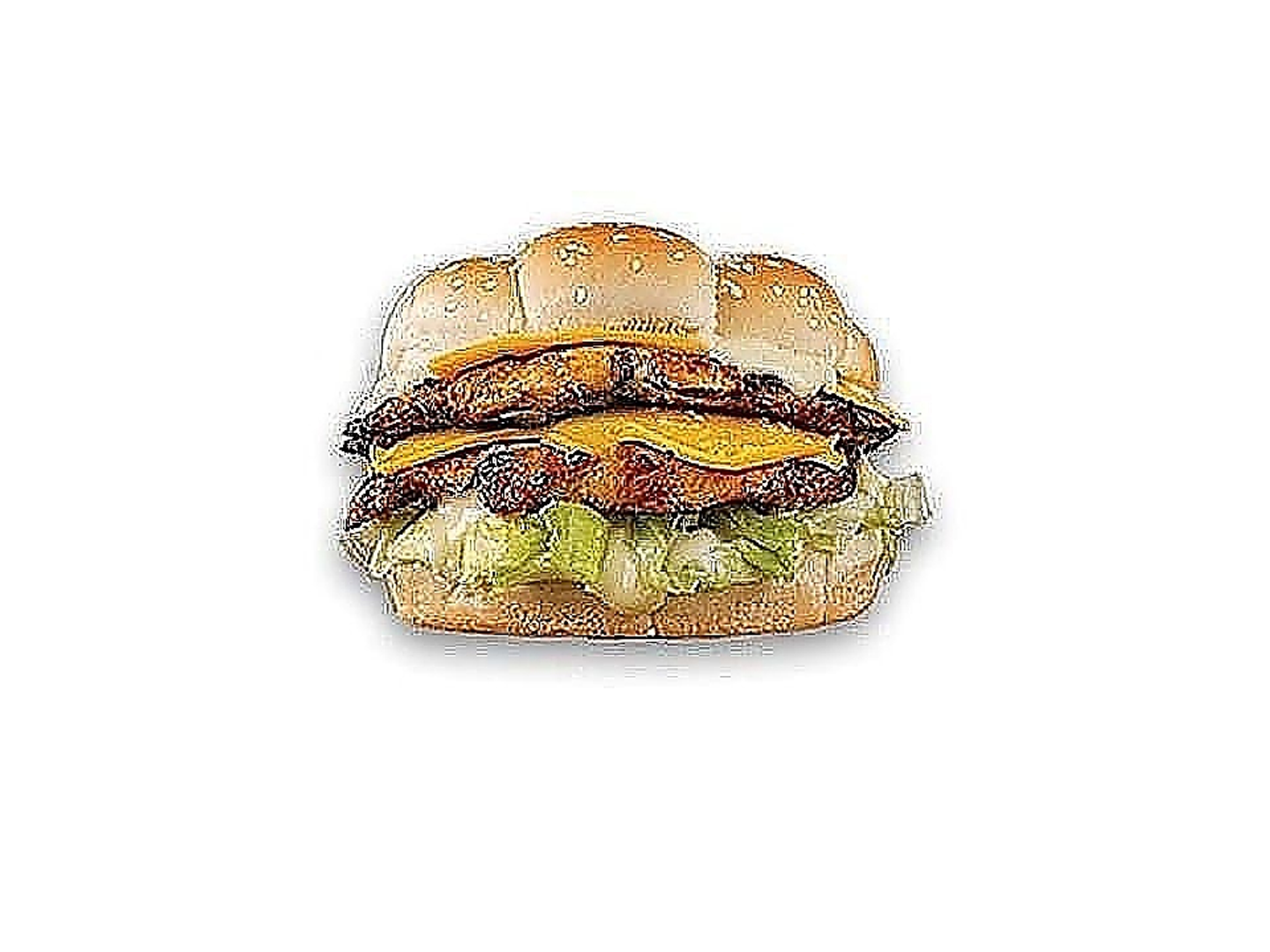 Double Chicken Burger