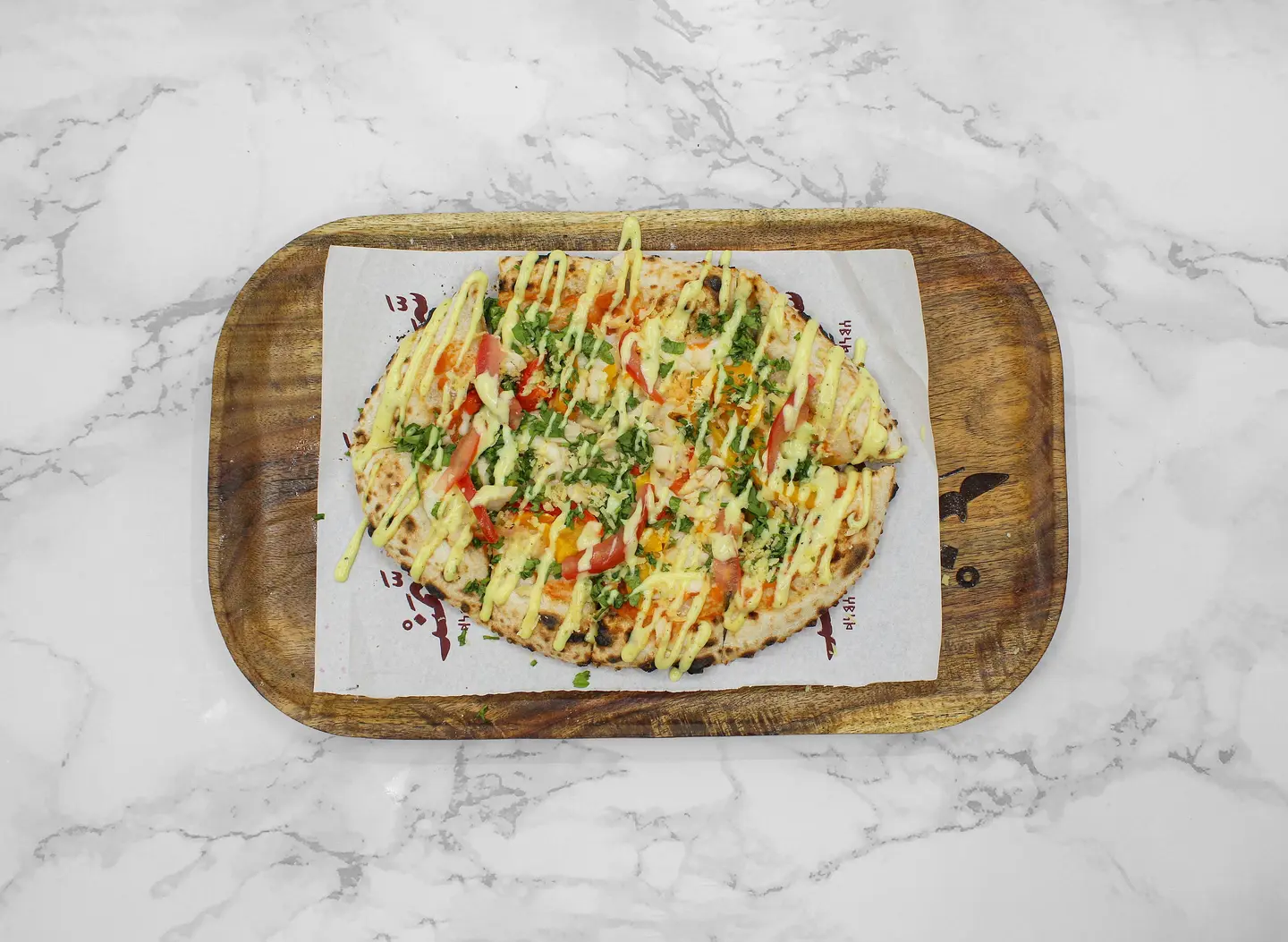 بيتزا رانش دجاج