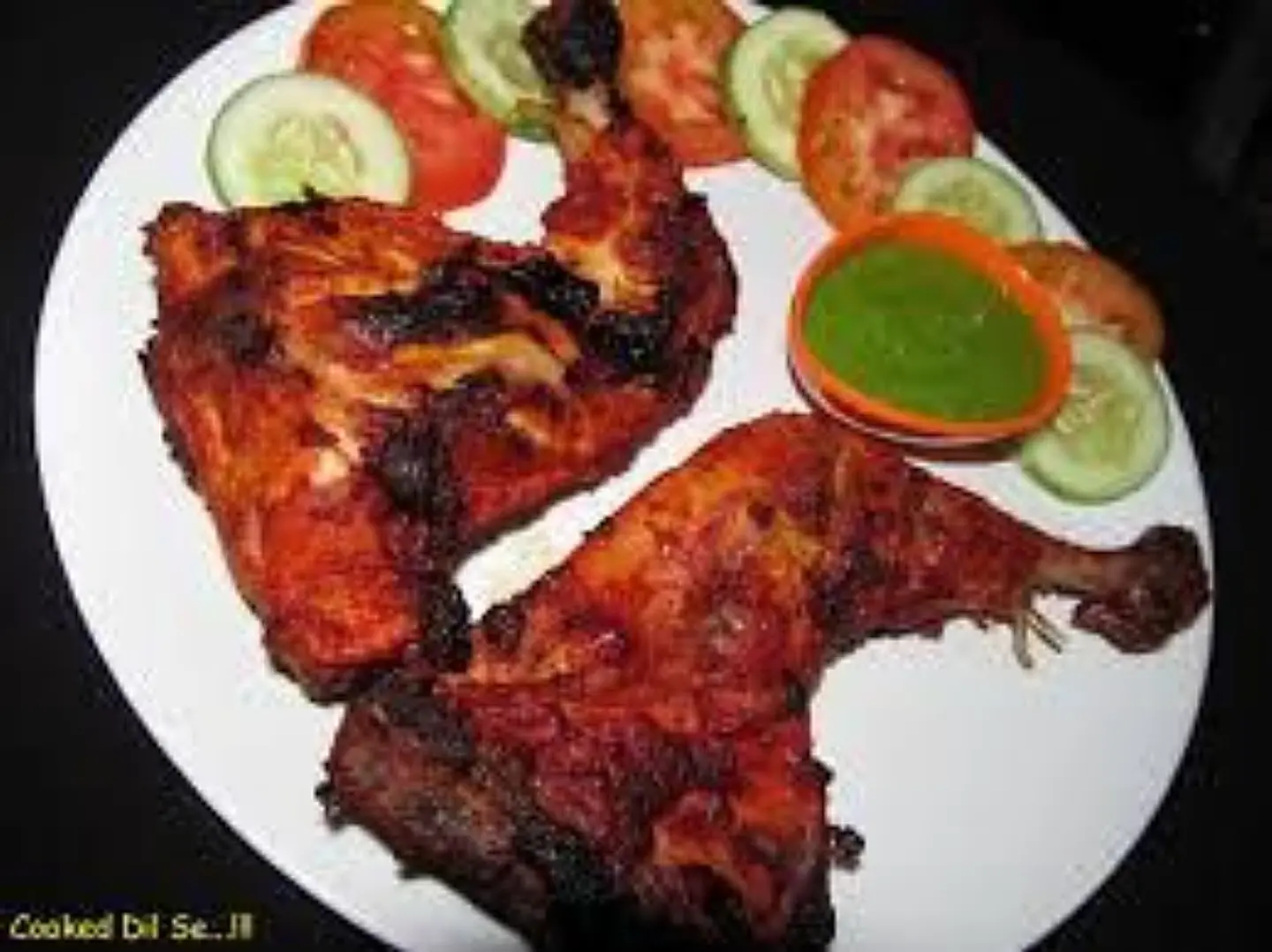 ربع دجاج تكة
