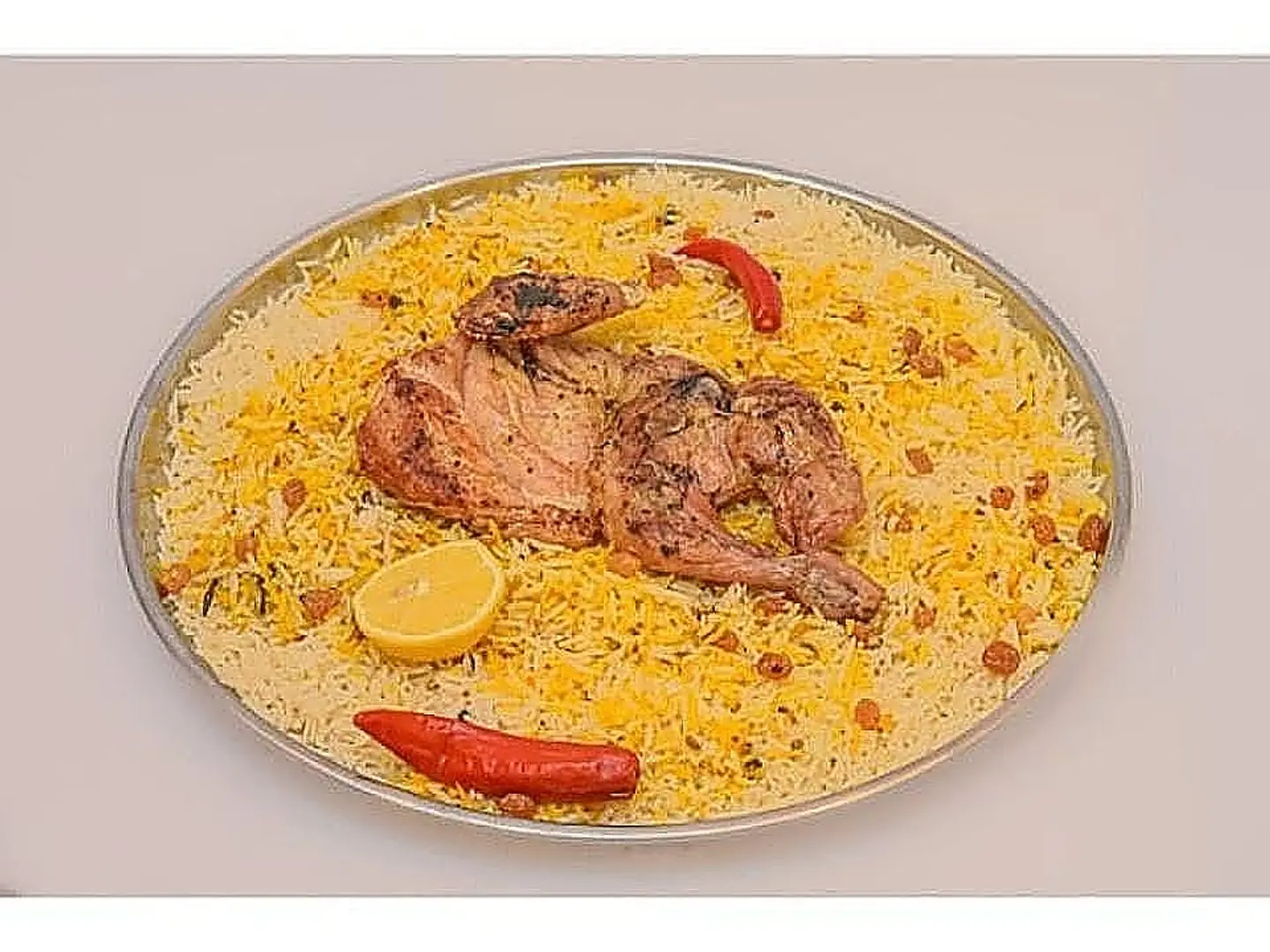 نصف حبة مظبي أرز