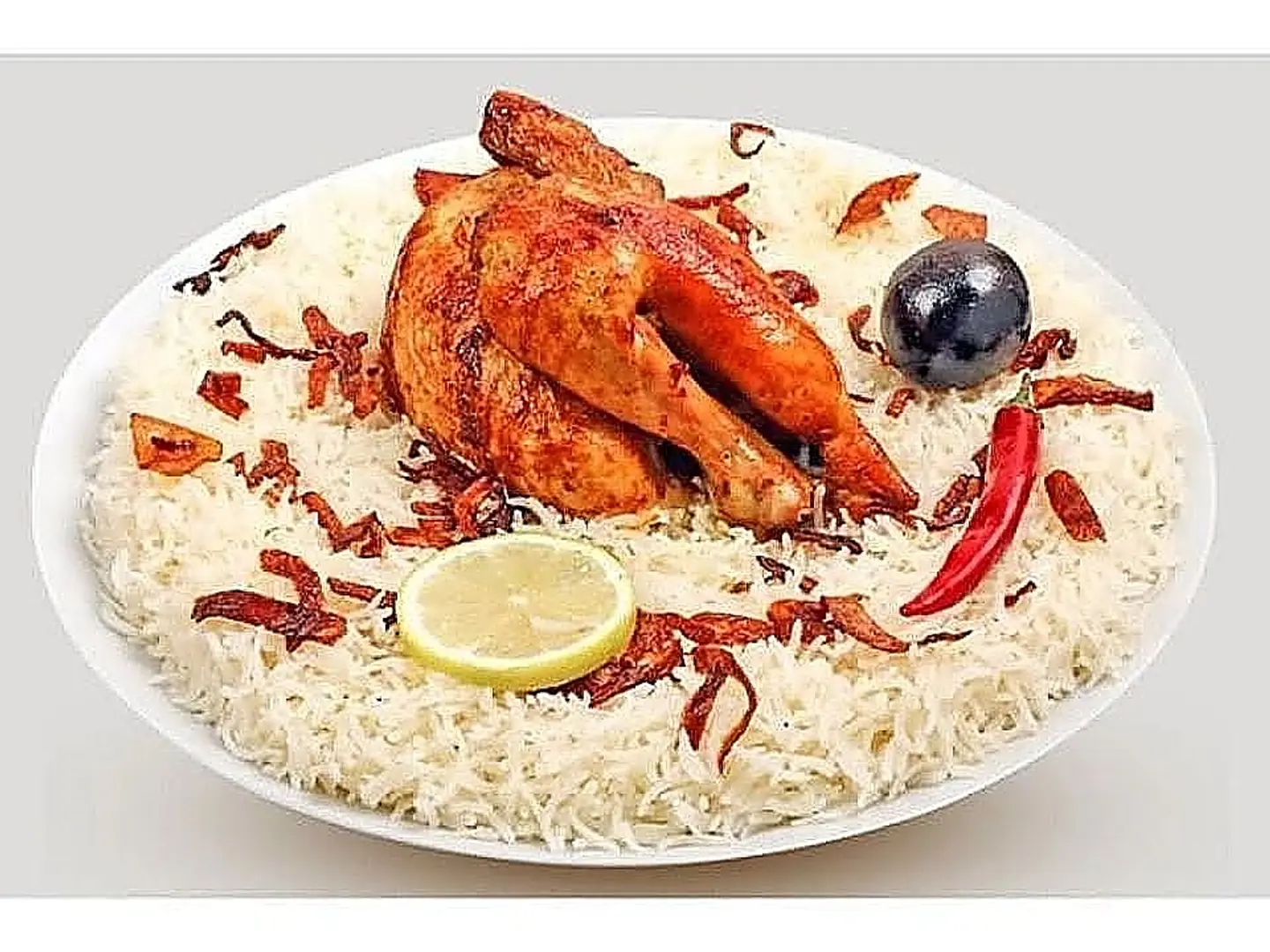 Chicken Grilled With Pishawari Rice