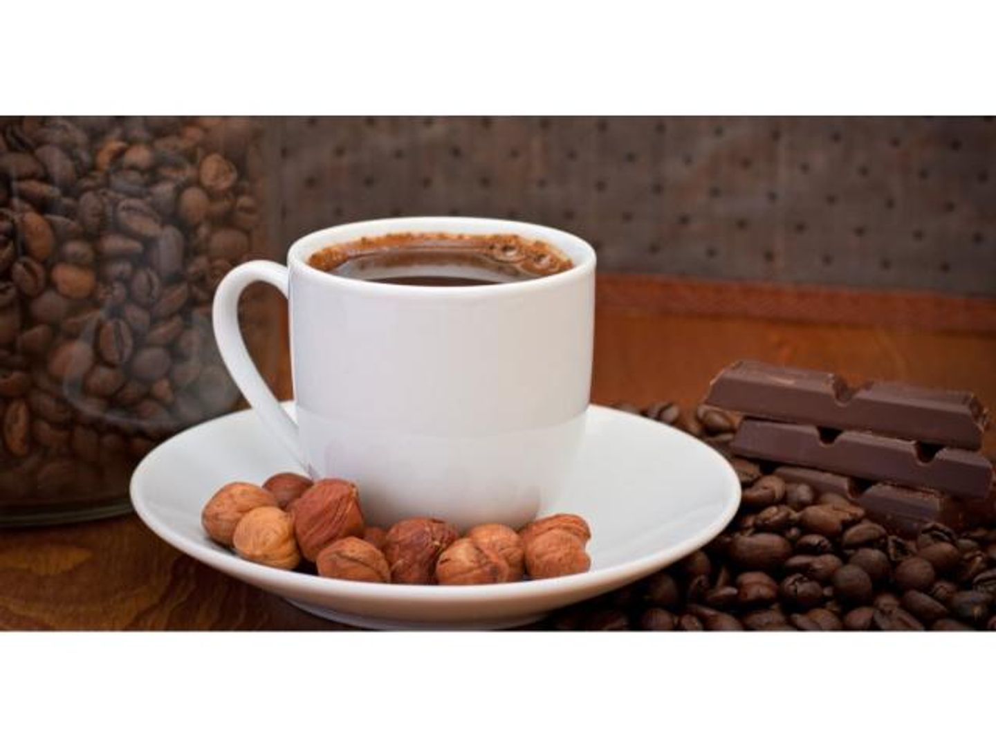 قهوة فرنسي بالبندق