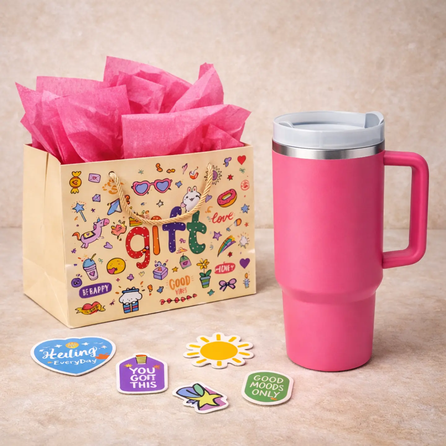 Pink Fun Mug With Name Customization