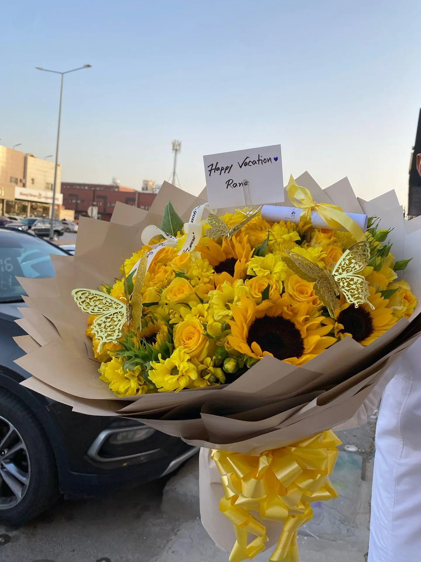 بوكيه ورد خزامى الشرق للزهور ٨/٧٠