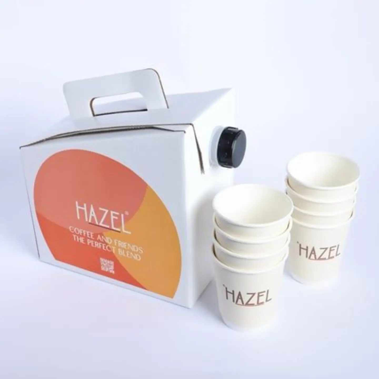 Adham Hazel Coffee Pot 2 L + 8 Cups.