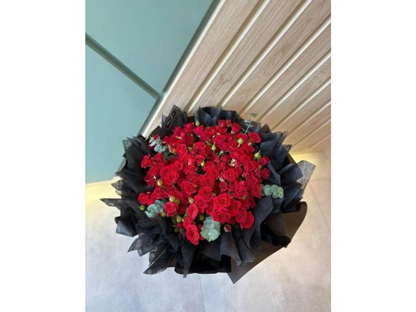 بوكيه ورد احمر 3