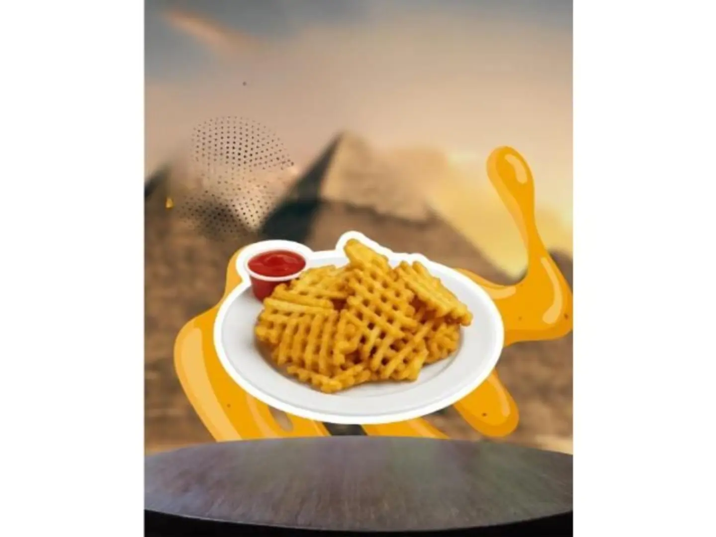 بطاطس كرسبي صغير