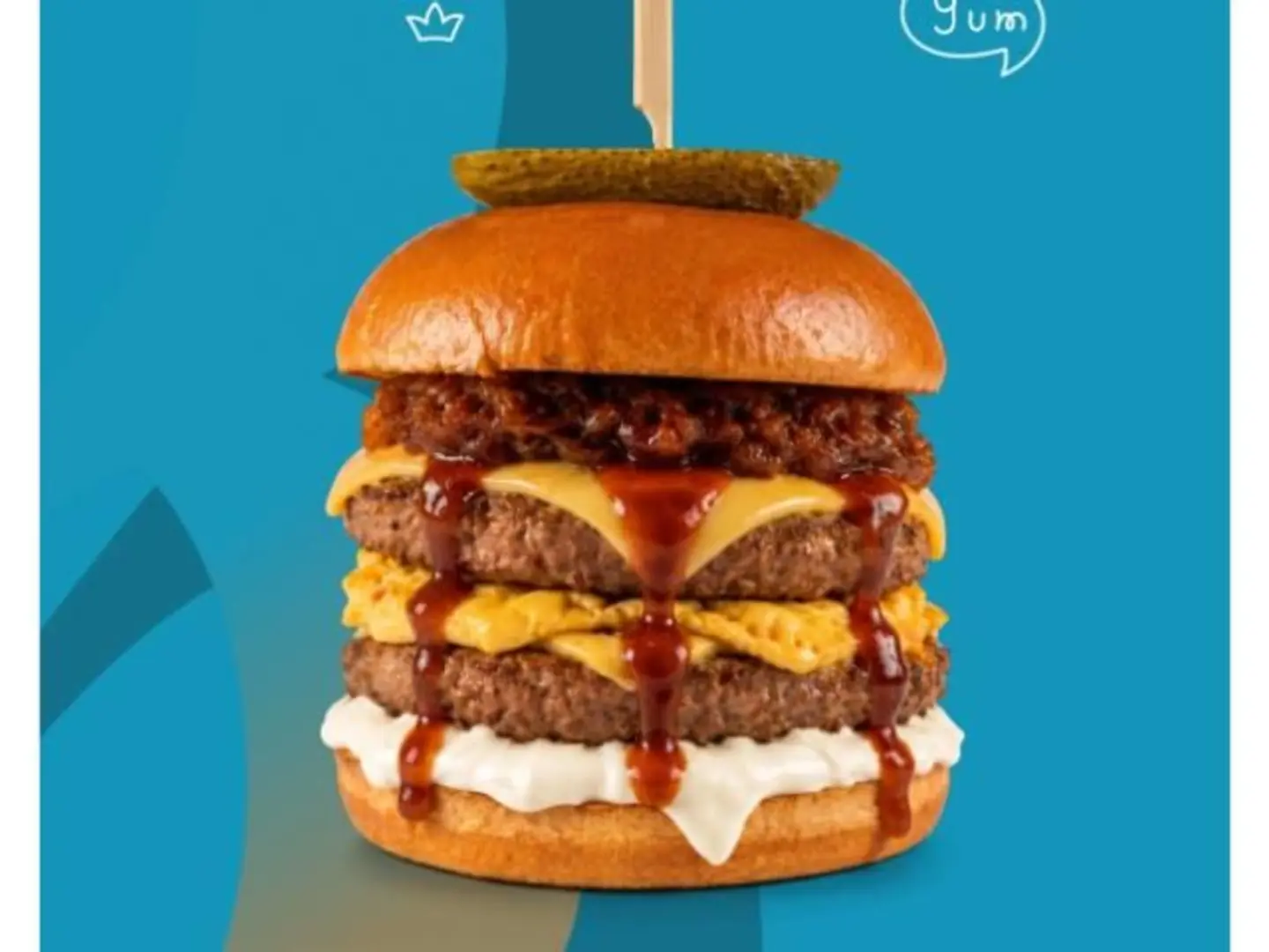 Sweet And Spicy Hawaiian Burger