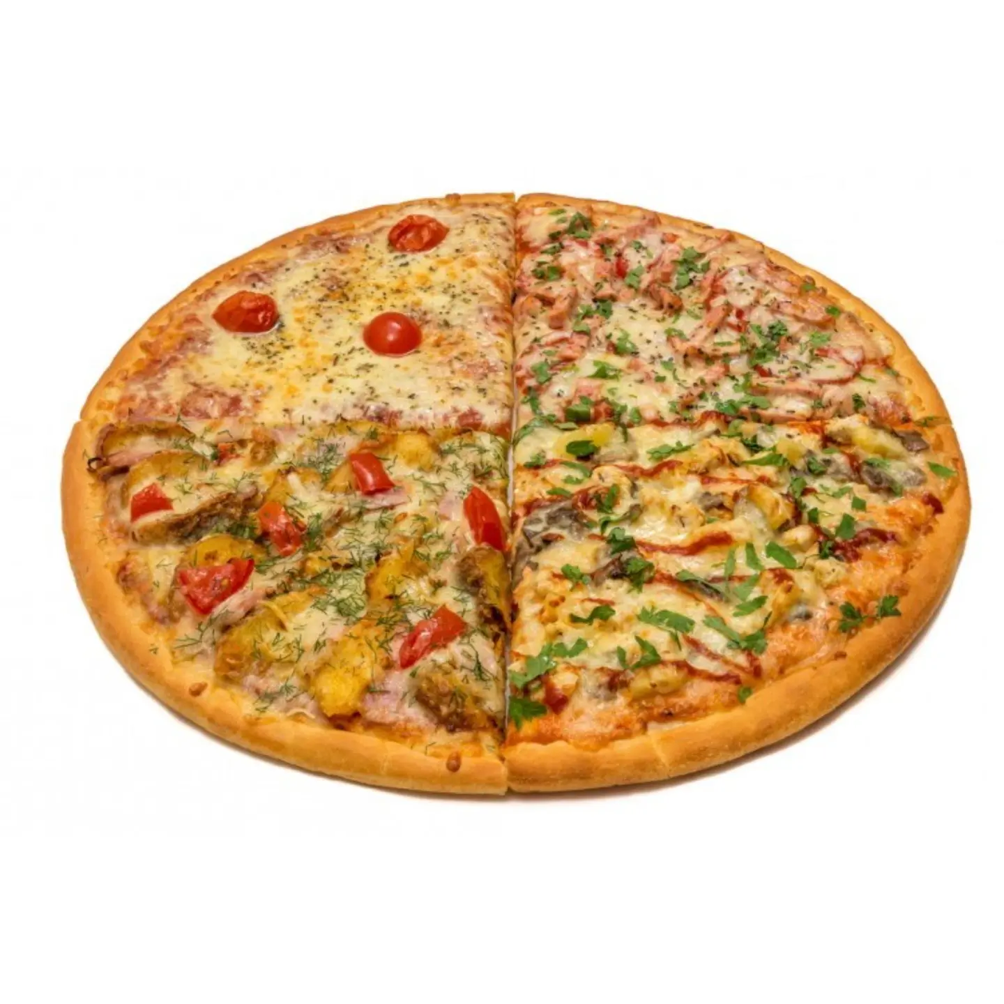 بيتزا الفصول الأربعة