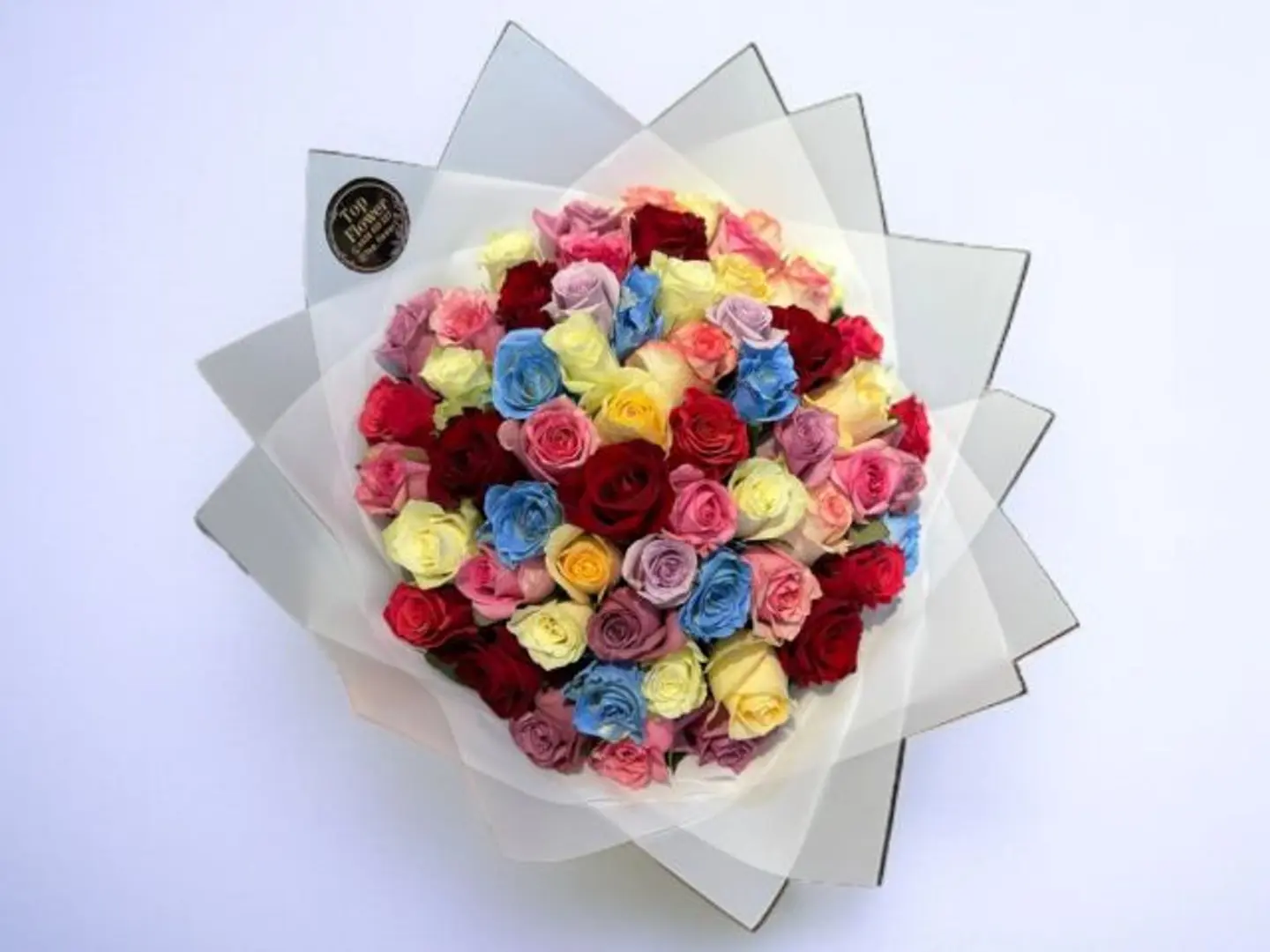 باقة ألوان الجوري