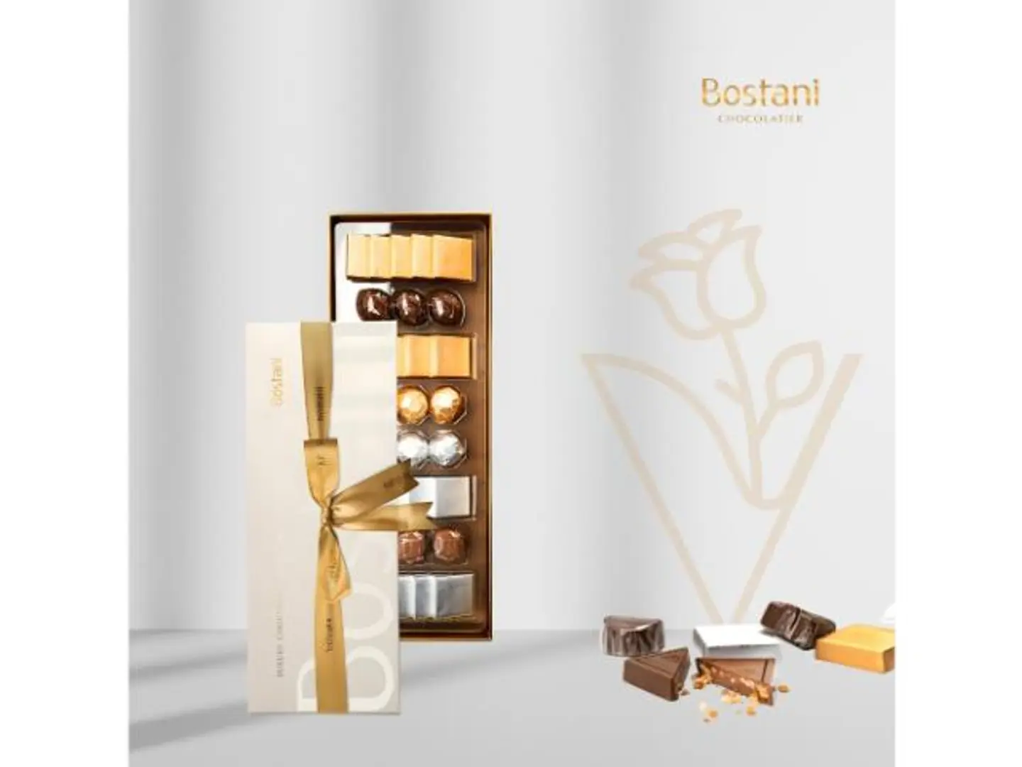 علبة بستاني المميزة أبيض 30 قطعة