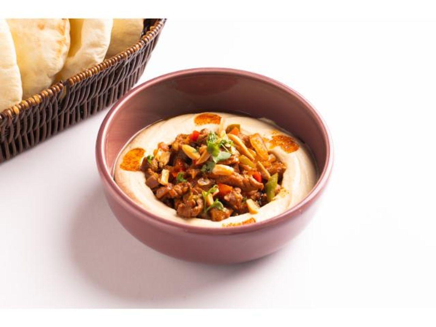 Hummus With Meat