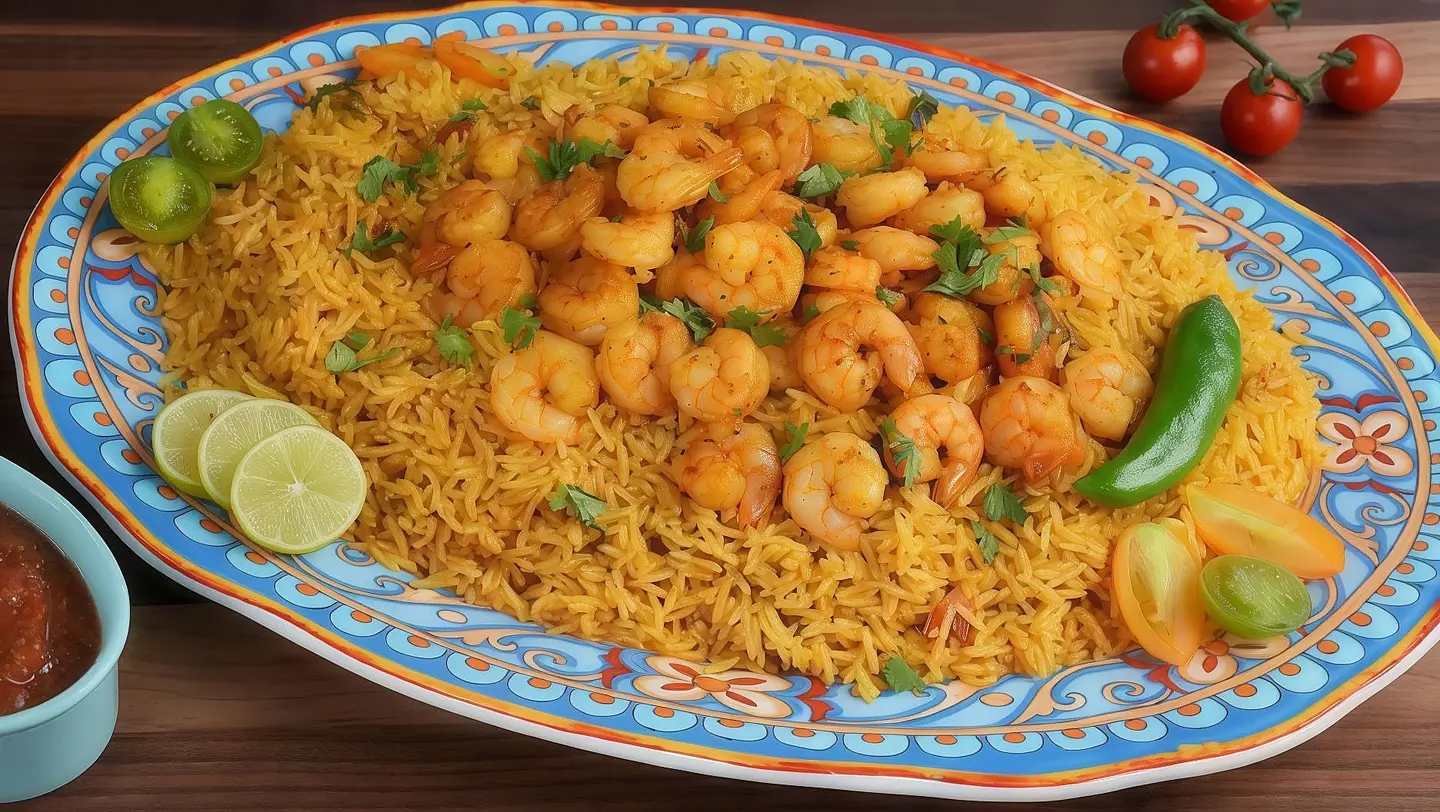 أرز صياديه روبيان