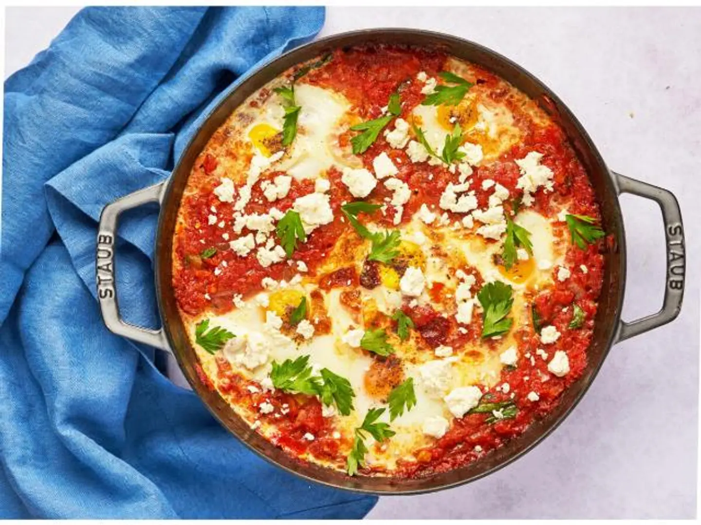 Shakshouka With Cheese Plate