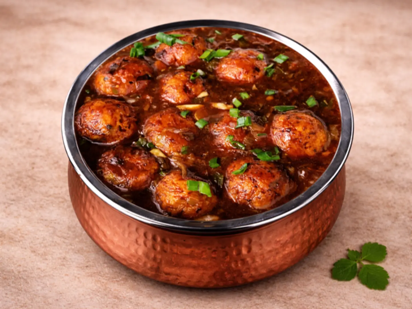 Veg Manchurian Dry Semi Gravy